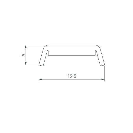 Экран матовый для PDS, MIC-3000 (Arlight, Пластик)