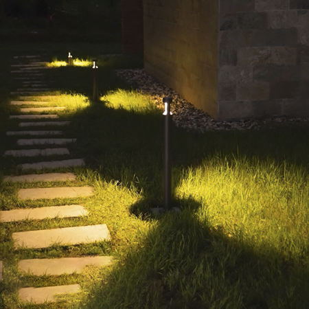 Светильник "Сити", G4197,  LED 6W 4000K  h=0.6м, sining black