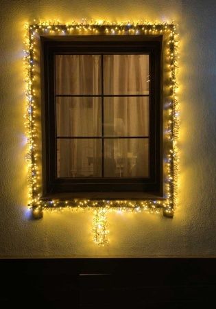 Гирлянда Мишура светодиодная D2380 BS 3 м 380 LED IP54 желтый