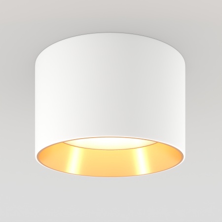 Светильник SP-BISCOTTO-R140-15W Warm3300-MIX (WH-GD, 80 deg, 230V) (Arlight, IP54 Металл, 5 лет)