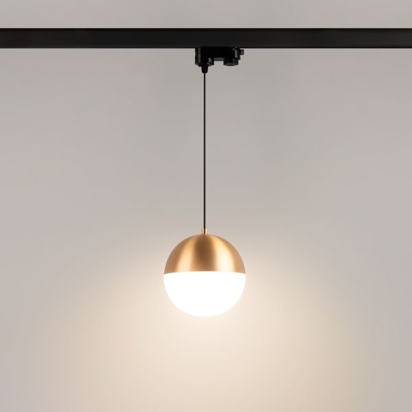 Светильник LGD-EMISFERO-TRACK-HANG-4TR-R150-11W Warm3000 (GD, 170 deg, 230V) (Arlight, IP20 Металл, 3 года)