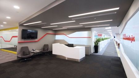 Линейный встраиваемый светодиодный светильник SILED LINEA INNER 1200х50х32 (30 Вт, 4000K)