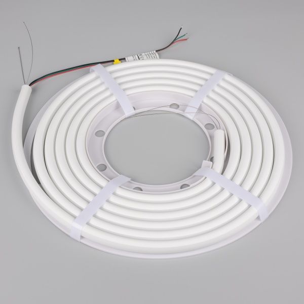 Лента герметичная SPI-WAVE-TOP-G200-18x15mm 24V RGB PX2 (26 W/m, IP54, 5m, wire x1) (Arlight, Вывод прямой, 3 года)