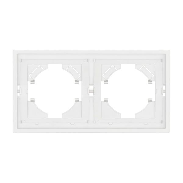 Рамка пластиковая FRM-TENDO-SFPL-2-WH (Arlight, -)