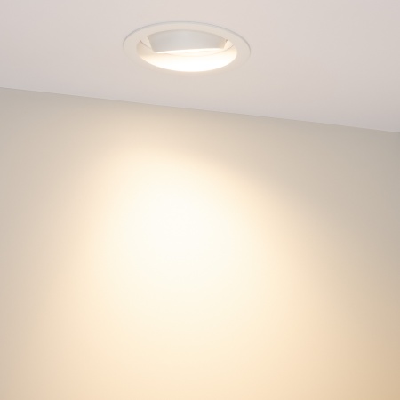 Светильник MS-VORTEX-BUILT-R135-30W Warm3000 (WH-WH, 50 deg, 230V) (Arlight, IP20 Металл, 5 лет)