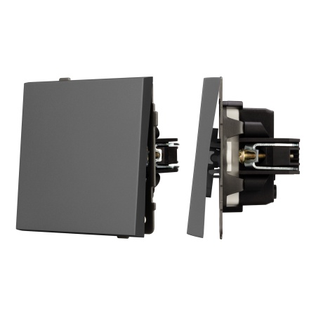 Механизм звонкового выключателя SWT-TENDO-MKR1-SFPL-GR (230V, 10A) (Arlight, -)