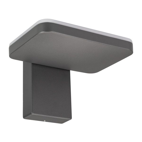 Светильник LGD-TENT-WALL-9W Warm3000 (GR, 110 deg, 230V) (Arlight, IP65 Металл, 3 года)