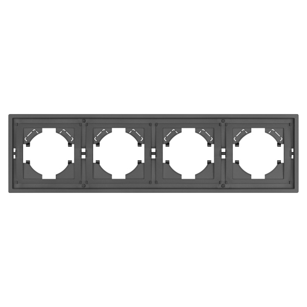 Рамка пластиковая FRM-TENDO-SFPL-4-GR (Arlight, -)