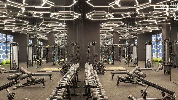 Светильник шестиугольник подвесной белый SILED HEXAGO-02-PROF 1920х1670х50х70 (144 Вт)