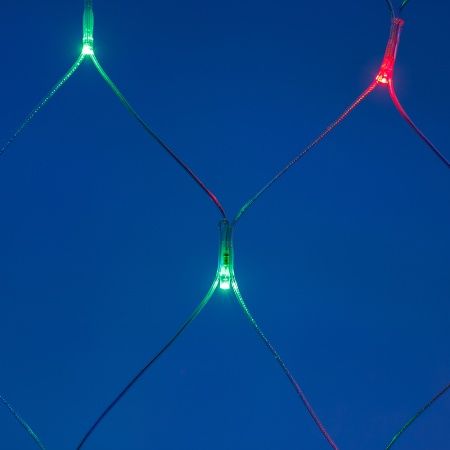 Светодиодная гирлянда ARD-NETLIGHT-HOME-1500x1000-CLEAR-96LED RGB (230V, 9W) (Ardecoled, IP20)