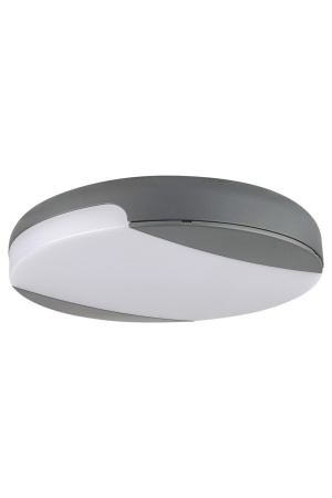 Настенно-потолочный светильник Lutec, Темно-серый, Модерн, W3034 Gr