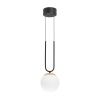Светильник SP-BEADS-HANG-U-R130-10W Warm3000 (BK-GD, 275 deg, 230V) (Arlight, IP20 Металл, 5 лет)