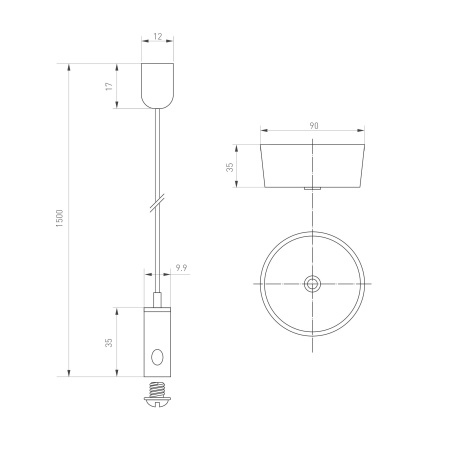Светильник ALT-LINEAIR-FLAT-UPDOWN-DIM-S2094-1200-40W Warm3000 (BK, 100 deg, 230V) (Arlight, IP20 Металл, 3 года)