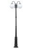 Фонарный столб YAOHUA LUX, Черный, Классика, 88210LA/10/E7/down Bl