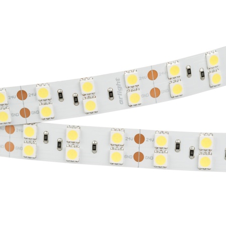 Лента RT-B120-15mm 24V Day4000 (28.8 W/m, IP20, 5060, 5m) (Arlight, Открытый)