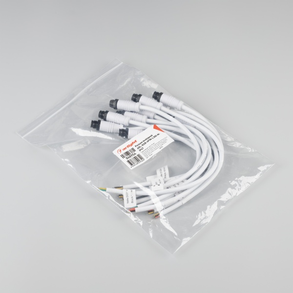 Разъем выводной ARL-RGB-4PIN-L300-M-IP67 (Arlight, -)