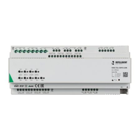 INTELLIGENT ARLIGHT Релейный модуль KNX-724-SW10-DIN (BUS, 24х10A) (Arlight, -)