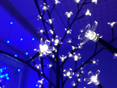 Светодиодное дерево Сакура D6202 600 LED зеленый