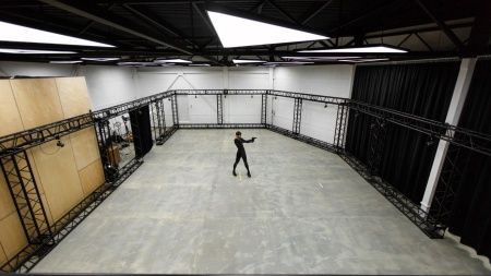 Подвесной светильник треугольный черный SILED TRIGON 500х430х100 (14 Вт)