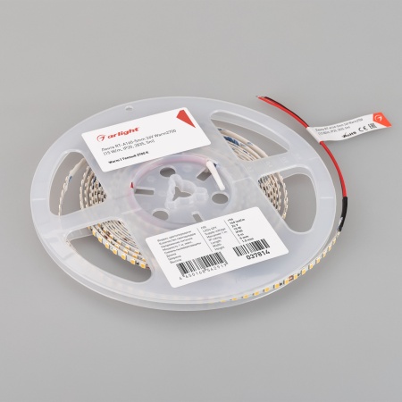 Лента RT-A160-5mm 24V Warm2700 (15 W/m, IP20, 5m) (Arlight, CRI>95)
