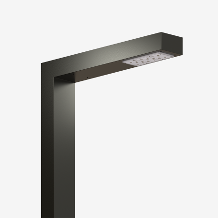 Садово-парковый светильник SILED CELID 1.1 3500x560x100  (35 Вт, 5000К, RAL 7022) 90°