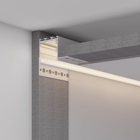 Профиль LINIA32-FANTOM-EDGE-2000 ANOD (Arlight, Алюминий)