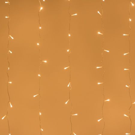 Светодиодная гирлянда ARD-CURTAIN-HOME-1500x1500-CLEAR-144LED Warm (230V, 6W) (Ardecoled, IP20)