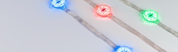 Модуль управляемый VISOR-DMX-5060-6-24V RGB 120deg (D40x12mm, 1.5W, IP68) (Arlight, Пластик, 3 года)