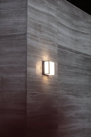 Светильник наcтенный, потолочный "Куб", WC2124, LED 19,1W  4200К IP54, темно серый