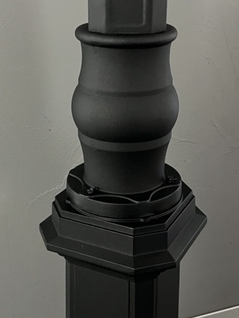 Светильник садово-парковый "Урмия", G3840-3M, 3*Е27 3*10W  IP44  р=2,56m, черный