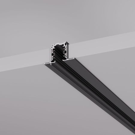 Трек встраиваемый LGD-4TR-TRACK-F-1000-BK-M (D) (Arlight, IP20 Металл, 3 года)