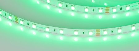 Лента RT-B60-10mm 24V RGB (14.4 W/m, IP20, 5060, 5m) (Arlight, Открытый)