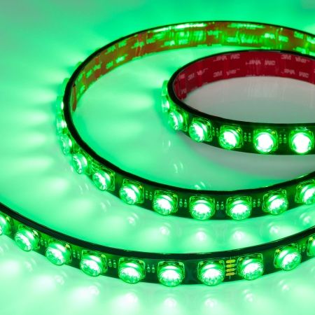 Лента герметичная FLT-PS-S42-BLACK-23mm 24V RGB (21 W/m, IP67, 15deg, 5m) (Arlight, -)