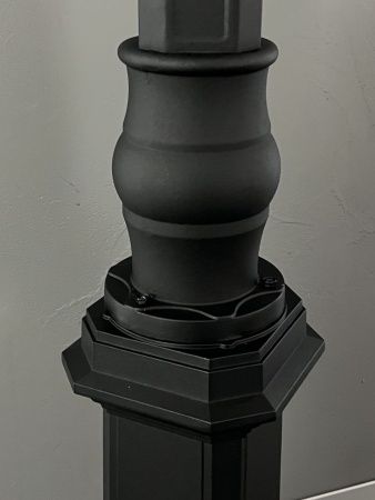 Светильник садово-парковый "Урмия", G3840-2M, 2*Е27 2*100W  IP44 h=2.56m, черный