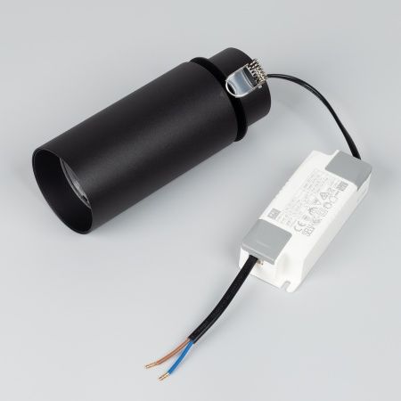 Светильник SP-GABI-BUILT-FLAP-R60-12W Warm3000 (BK, 60 deg, 230V) (Arlight, IP40 Металл, 5 лет)