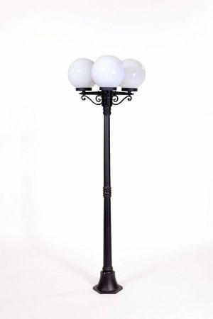 Фонарный столб YAOHUA LUX, Черный, Классика, 88208SB Bl