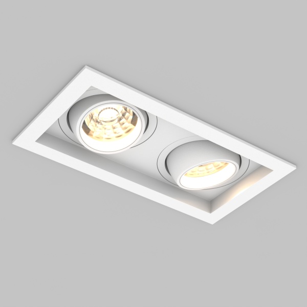 Светильник MS-VORTEX-BUILT-S170x90-2x12W Day4000 (WH-WH, 40 deg, 230V) (Arlight, IP20 Металл, 5 лет)