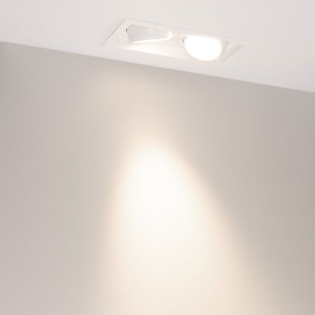 Светильник MS-VORTEX-BUILT-S250x140-2x30W Day4000 (WH-WH, 30 deg, 230V) (Arlight, IP20 Металл, 5 лет)