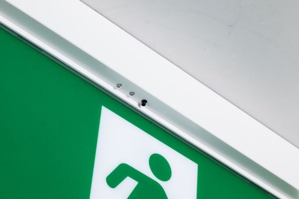 Светильник "Световой указатель", MBD-089N Е-10 Выход/лево, 220V 3W 24LED 6000К, белый