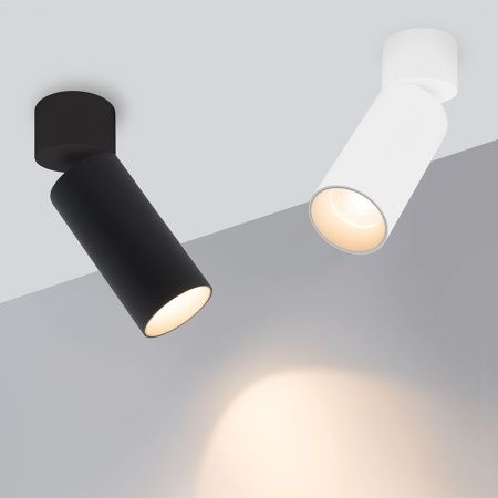 Корпус SP-POLO-SURFACE-FLAP-R65 (BK, 1-3, 200mA) (Arlight, IP20 Металл, 5 лет)