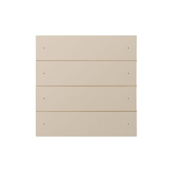 INTELLIGENT ARLIGHT Кнопочная панель SMART-DMX512-801-22-8G-8SC-DIM-IN Gold (230V, 2.4G) (IARL, IP20 Пластик, 5 лет)