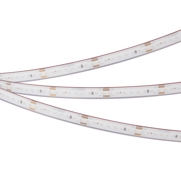 Лента герметичная DOT-PFS-X160-10mm 24V White6000 (12 W/m, IP68, 5m) (Arlight, 5 лет)