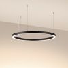 Светильник SP-CIRCLE-HANG-O3535-D900-55W Warm3000 (RAL9005, 120 deg, 230V) IP40 LED (Arlight, Алюминий)