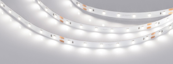 Лента NT-A60-8mm 24V White6000 (4.8 W/m, IP20, 3528, 5m) (Arlight, Открытый)