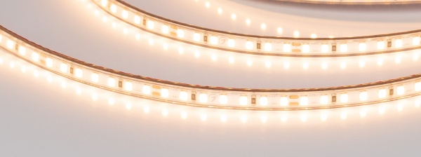 Лента герметичная RTW-PS-A140-7mm 24V Warm2700 (10 W/m, IP67, 5m) (Arlight, CRI>90)