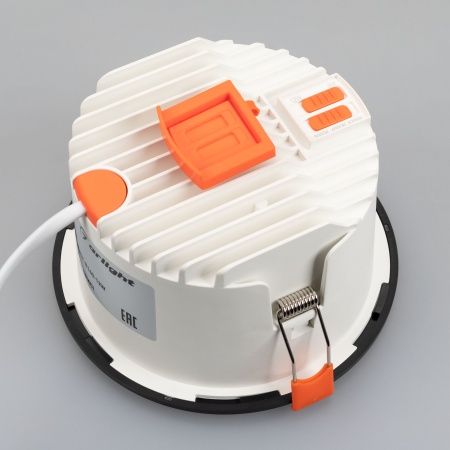 Светильник MS-ALORA-BUILT-R140-12W Day4000-MIX (BK, 40 deg, TRIAC) (Arlight, IP54 Пластик, 3 года)