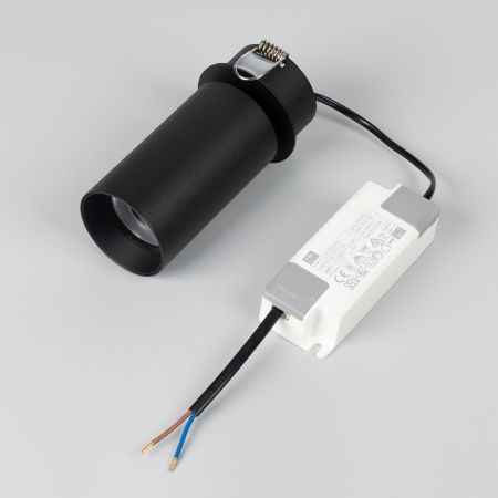 Светильник SP-GABI-BUILT-FLAP-R50-9W Warm3000 (BK, 60 deg, 230V) (Arlight, IP40 Металл, 5 лет)