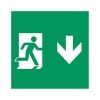 Пиктограмма EMGP-MARK-MA-DOWN (Человек, Вниз) (Arlight, Пластик)