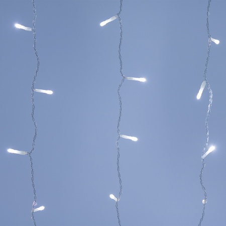 Светодиодная гирлянда ARD-CURTAIN-HOME-1500x1500-CLEAR-144LED White (230V, 6W) (Ardecoled, IP20)