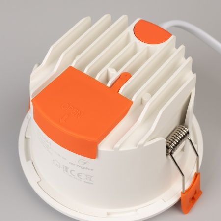 Светильник MS-ALORA-BUILT-R106-9W Day4000-MIX (WH, 40 deg, TRIAC) (Arlight, IP54 Пластик, 3 года)